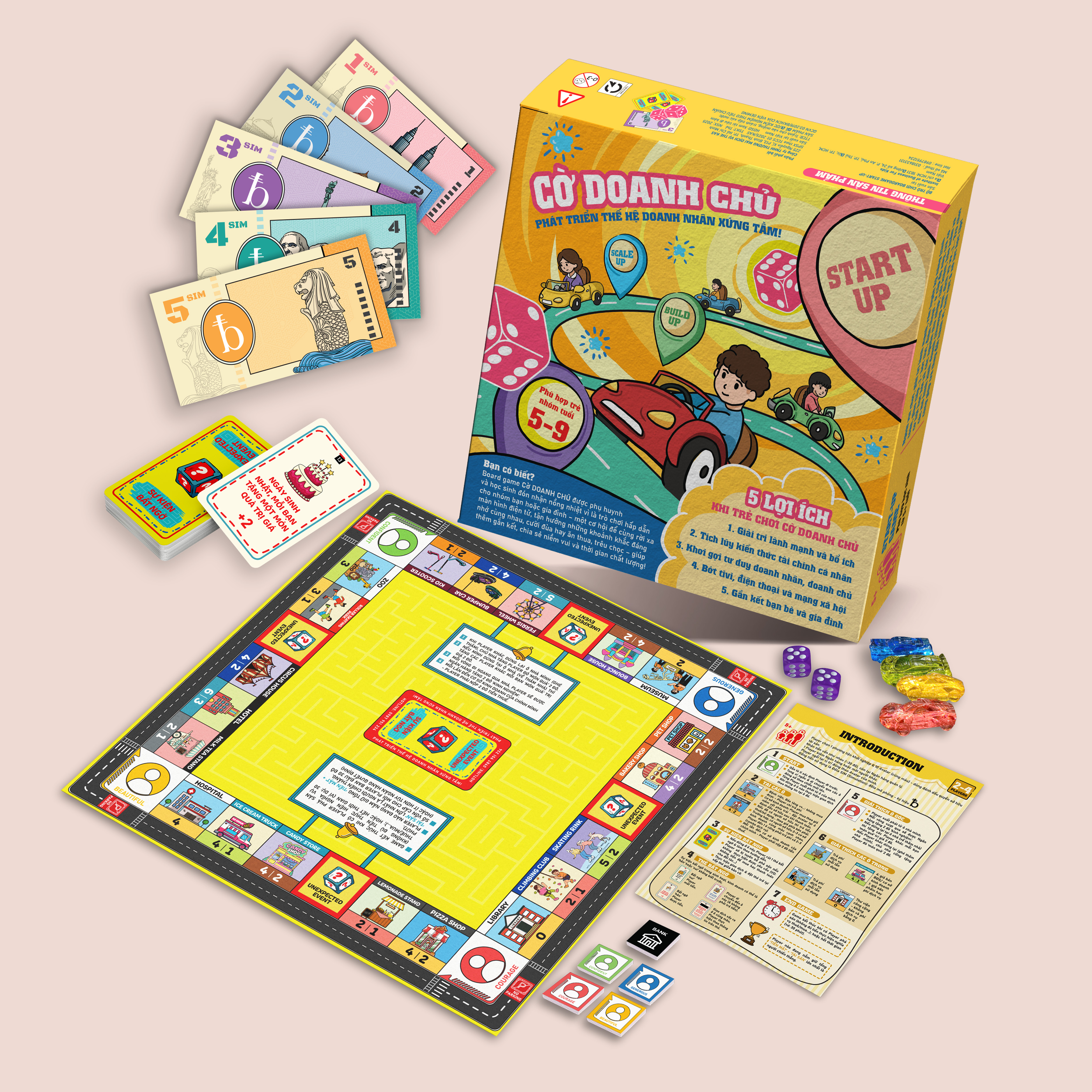 Cờ START-UP (tuổi 5+)